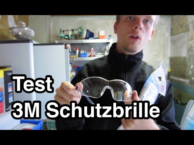 Historische Nanokultur-Testansicht einer 3M-Schutzbrille