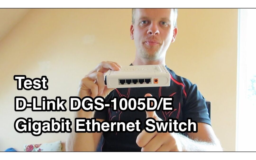 D-Link DGS-1005D/E mit fünf Gigabit-Ethernet-Ports im historischen Nanokultur-Videotest