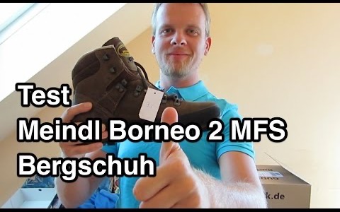 Historische Produktansicht des Meindl Borneo 2 MFS Leder-Wanderstiefels