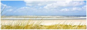 Leinwandbild Nordseeküste