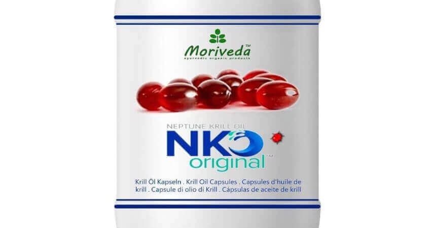 NKO Krillöl Kapseln (Testsieger) 30, 90 oder 270 Stk. in Apothekenqualität - Omega 3,6,9 Astaxanthin, Vitamin E, Choline, Phospholipide, Krill Öl (90 Softgels)